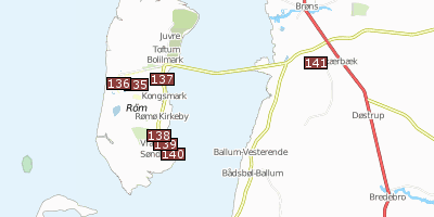 Rømø Dänemark Stadtplan